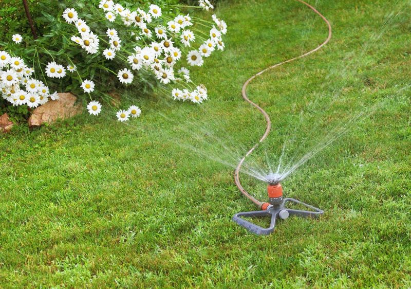 Grass Sprinkler Installation