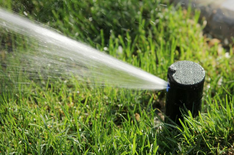 Grass Sprinkler Installation
