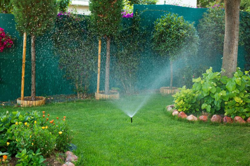 Grass Sprinkler Installation