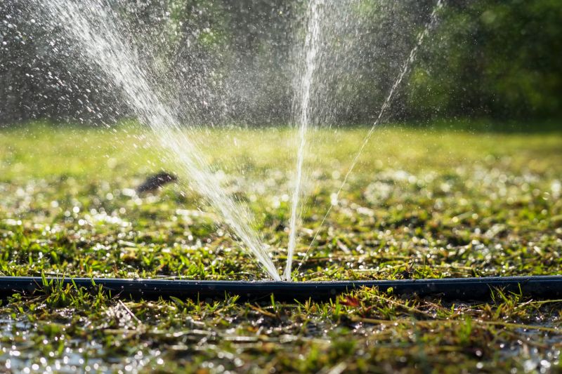 Grass Sprinkler Installation