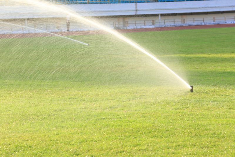 Grass Sprinkler Installation