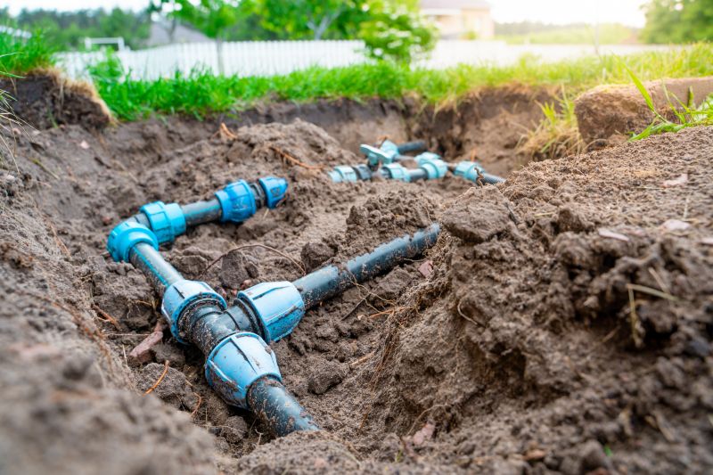 Yard Irrigation Installation