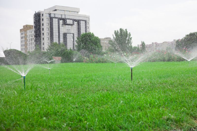 Grass Sprinkler Installation